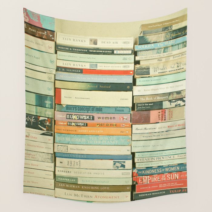Bookworm Wall Tapestry Gallery Image 1