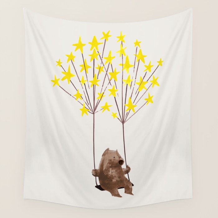 Stars Swing Wall Tapestry Gallery Image 4