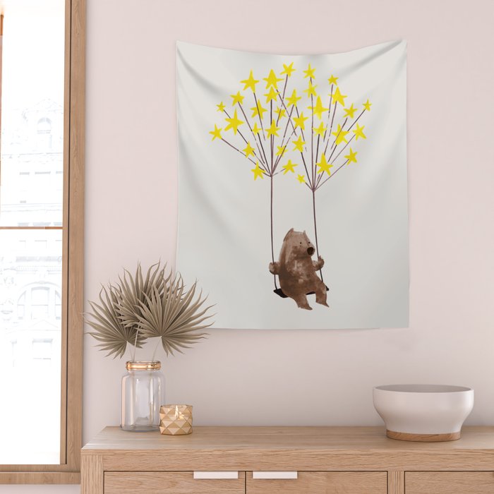 Stars Swing Wall Tapestry Gallery Image 2