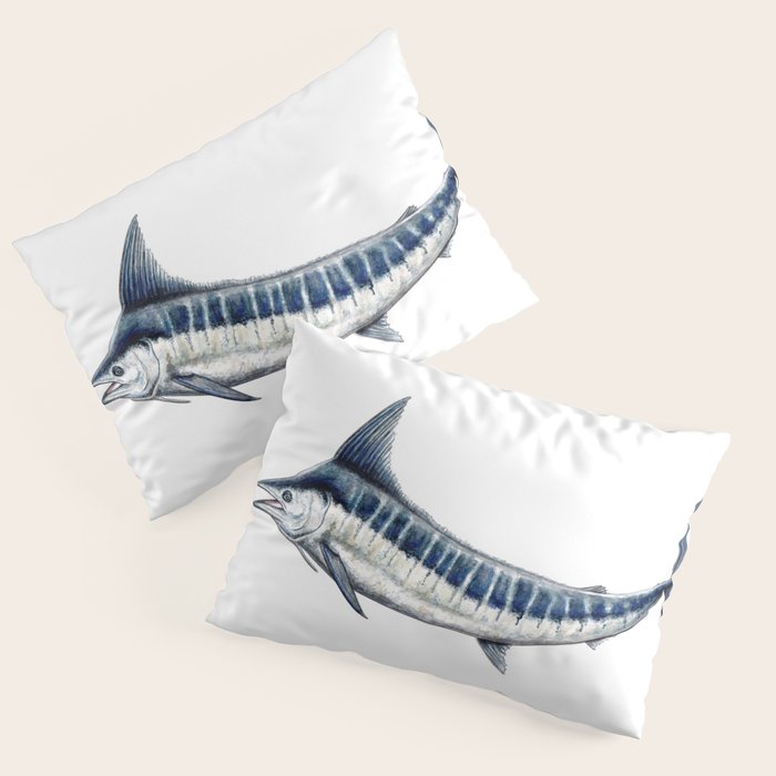 Blue Marlin (Makaira nigricans) Pillow Sham Gallery Image 1