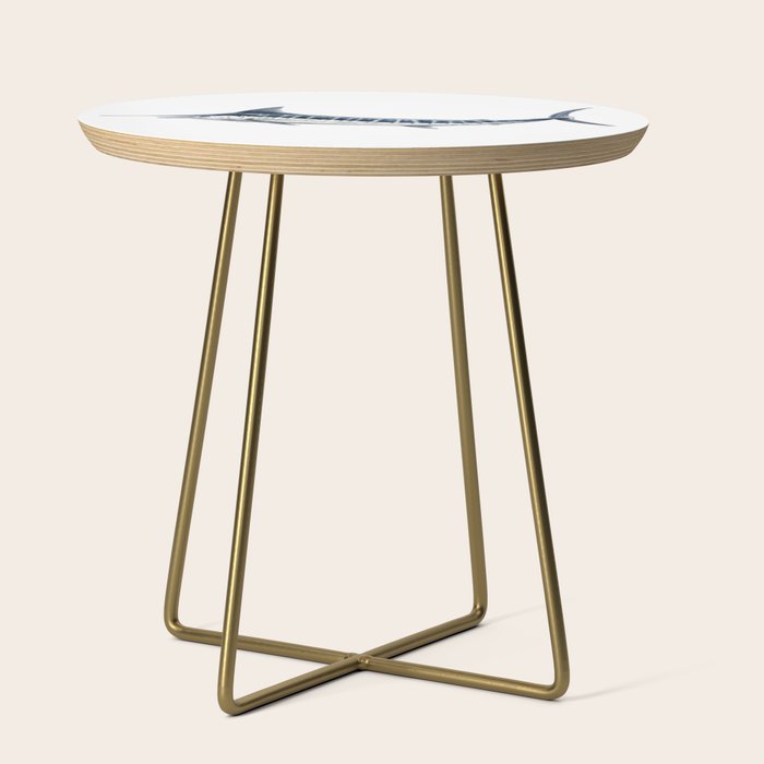 Blue Marlin (Makaira nigricans) Side Table Gallery Image 1