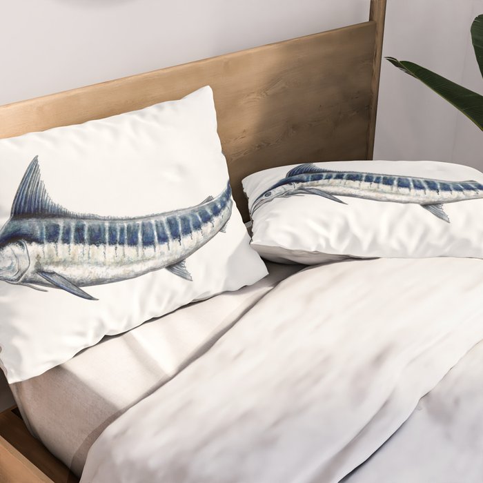 Blue Marlin (Makaira nigricans) Pillow Sham Gallery Image 2
