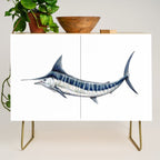 Blue Marlin (Makaira nigricans) Credenza Gallery Image 1