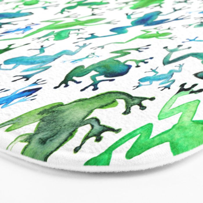 Tree Frogs Bath Mat Gallery Image 3