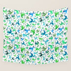 Tree Frogs Wall Tapestry Gallery Image 4