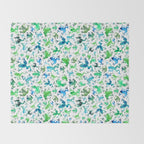 Tree Frogs Throw Blanket Gallery Image 2