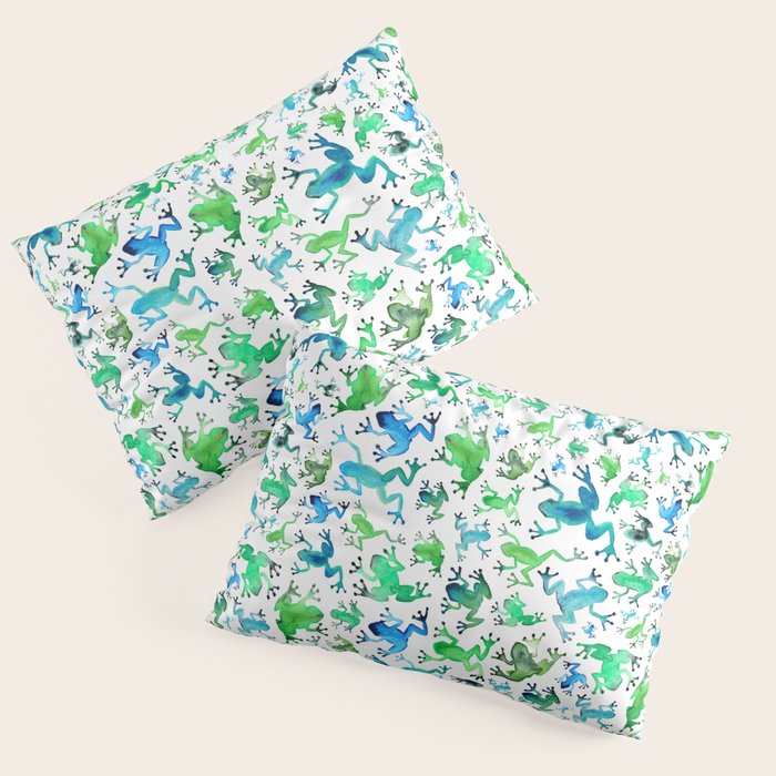 Tree Frogs Pillow Sham Gallery Image 3