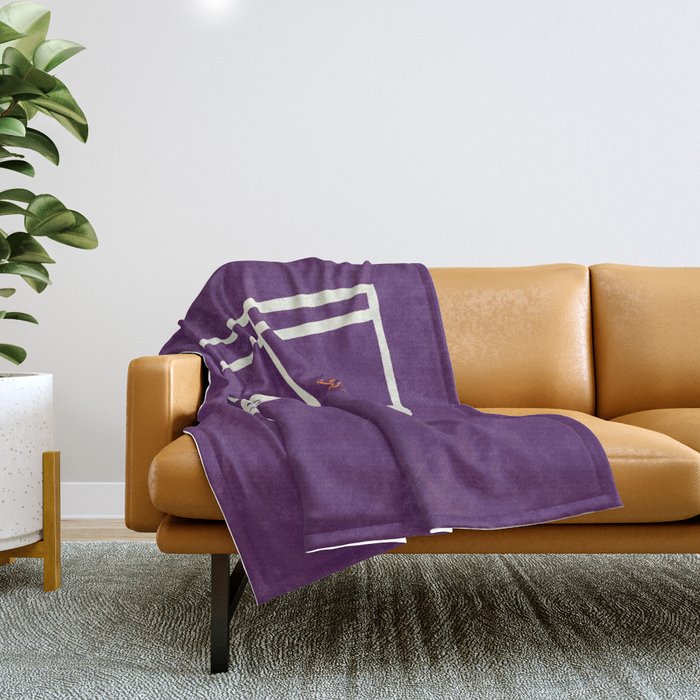 Sounds O.K. (off key) Throw Blanket Gallery Image 1
