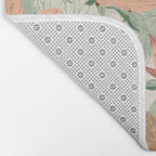Big floral blossoms MF-24 Bath Mat Gallery Image 2