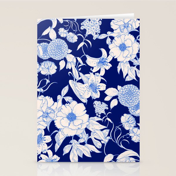 Art Nouveau IV - Night Stationery Card Gallery Image 1