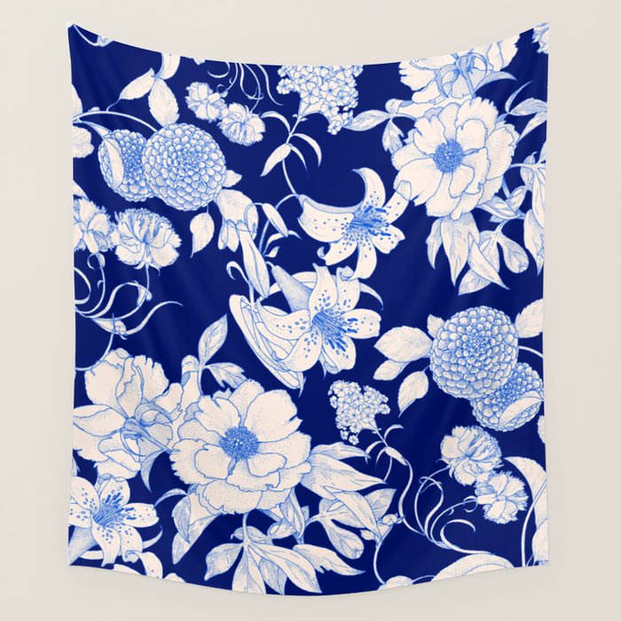 Art Nouveau IV - Night Wall Tapestry Gallery Image 4