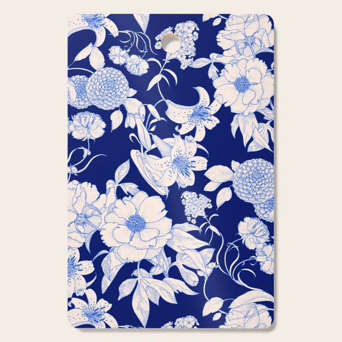 Art Nouveau IV - Night Cutting Board Gallery Image 1