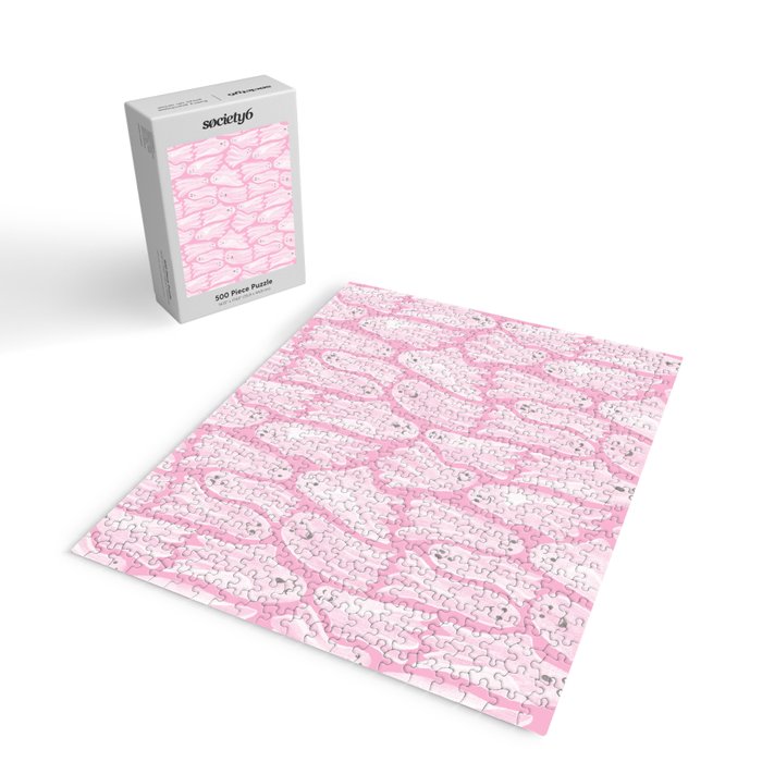 Gossamer Ghosts - pink Jigsaw Puzzle Gallery Image 2