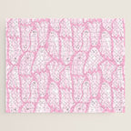 Gossamer Ghosts - pink Jigsaw Puzzle Gallery Image 1