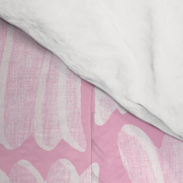 Gossamer Ghosts - pink Comforter Gallery Image 4