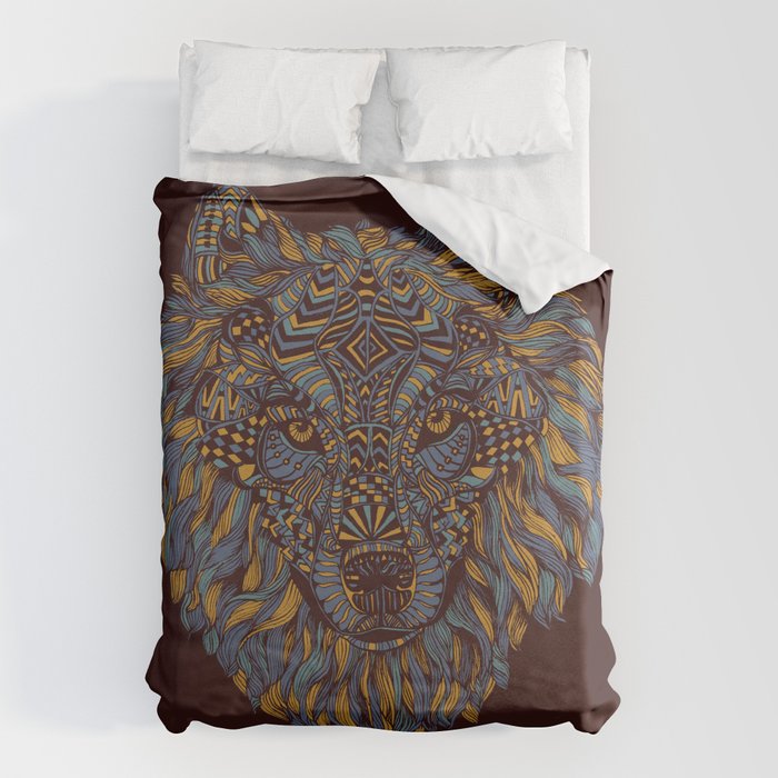 Wolf (Lone) 2.0 Duvet Cover Gallery Image 6