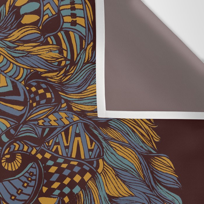Wolf (Lone) 2.0 Wall Tapestry Gallery Image 3