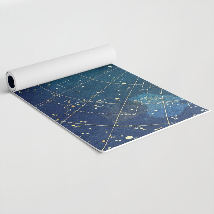 Star Map :: City Lights Yoga Mat Gallery Image 2