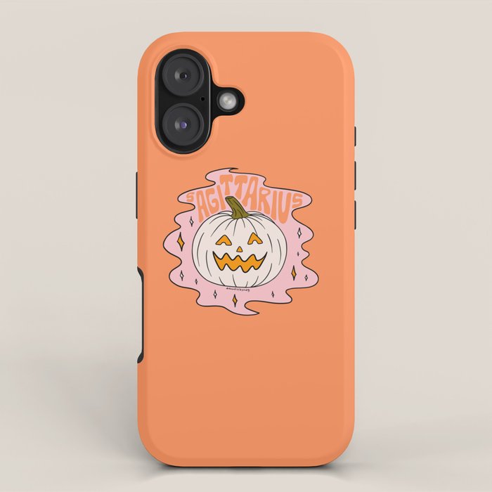 Sagittarius Jack O Lantern iPhone Case Gallery Image 1