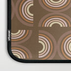Retro Arches in Brown Laptop Sleeve Gallery Image 3