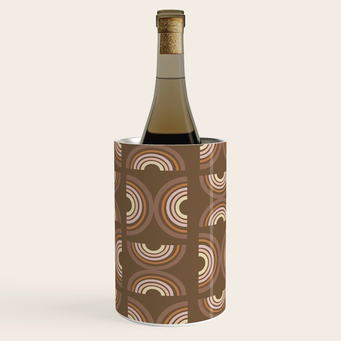 Retro Arches in Brown Wine Chiller Gallery Image 3
