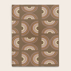 Retro Arches in Brown Notebook Gallery Image 4