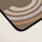 Retro Arches in Brown Desk Mat Gallery Image 4