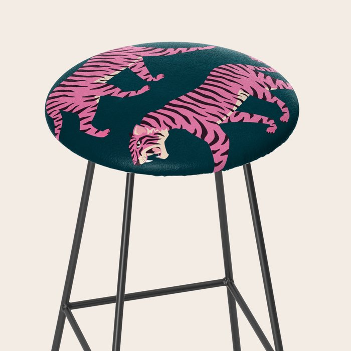 Fierce: Night Race Pink Tiger Edition Stool Gallery Image 2