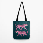 Fierce: Night Race Pink Tiger Edition Tote Bag Gallery Image 2