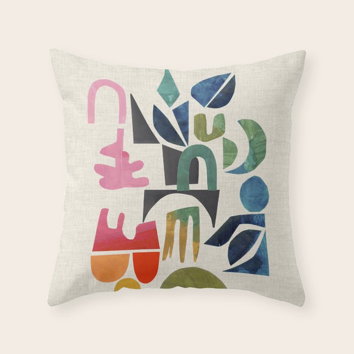 BACK TOGETHER AGAIN  Throw Pillow Gallery Image 6