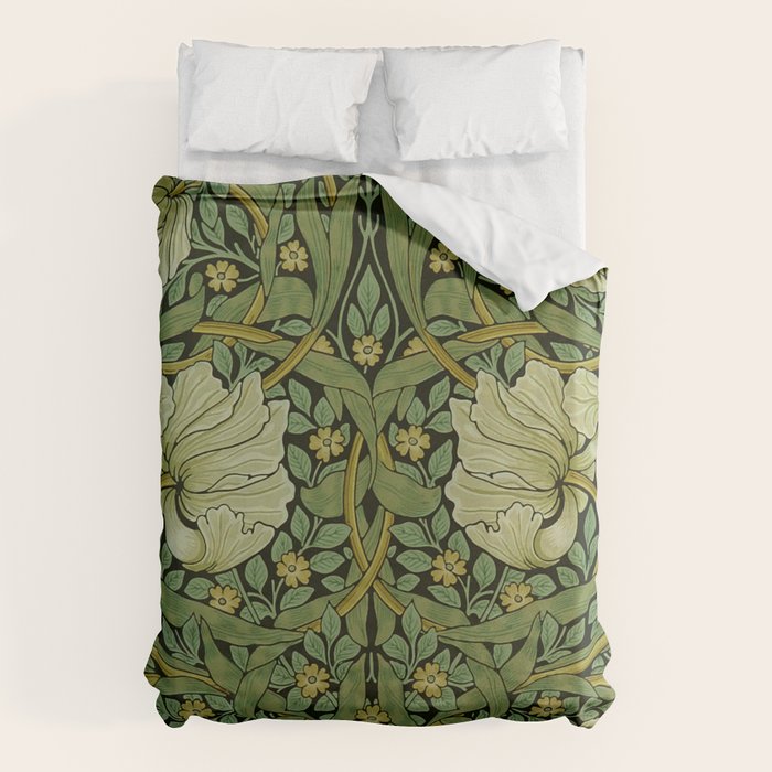 Pimpernel by William Morris Antique Vintage Victorian Jugendstil Art Nouveau Retro Pattern  Duvet Cover Gallery Image 6