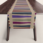 Geometric Fall Hues Table Runner Gallery Image 1