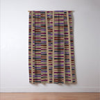 Geometric Fall Hues Window Curtain Gallery Image 3