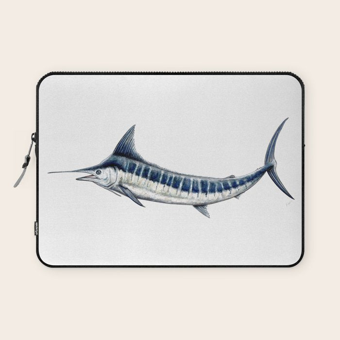 Blue Marlin (Makaira nigricans) Laptop Sleeve Gallery Image 1