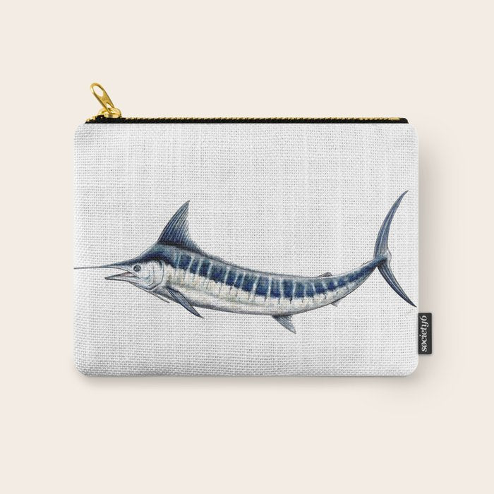 Blue Marlin (Makaira nigricans) Carry All Pouch Gallery Image 1