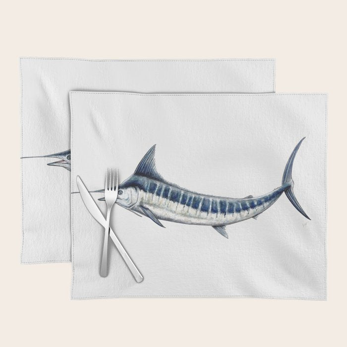 Blue Marlin (Makaira nigricans) Placemat Gallery Image 1