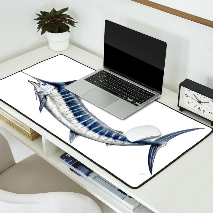 Blue Marlin (Makaira nigricans) Desk Mat Gallery Image 2