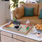 THE FLOWER OF JOY 01 Serving Tray Gallery Image 2