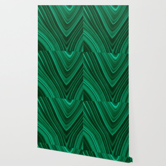 Malachite Green Marble Texture Wallpaper Gallery Image 2
