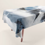 Winter Wolves, Wildlife Wolf Wild Dogs, Snow Full Moon Animals Photography Love Digital Art Tablecloth Gallery Image 1