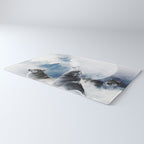 Winter Wolves, Wildlife Wolf Wild Dogs, Snow Full Moon Animals Photography Love Digital Art Rug Gallery Image 3