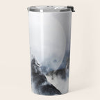 Winter Wolves, Wildlife Wolf Wild Dogs, Snow Full Moon Animals Photography Love Digital Art Travel Mug Gallery Image 2