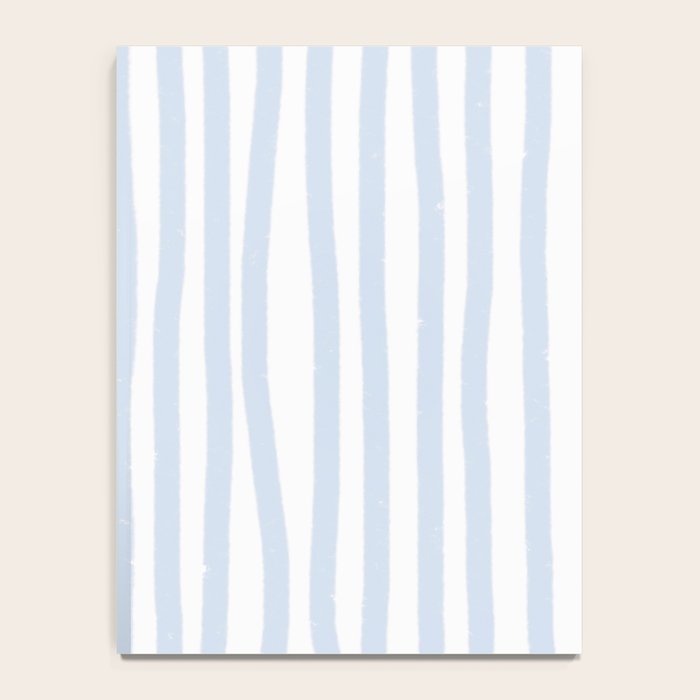 Light Blue Stripes Notebook Gallery Image 4