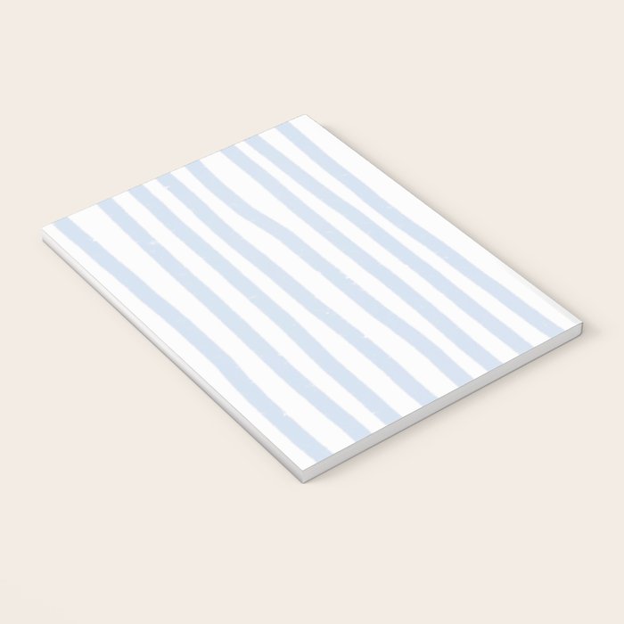 Light Blue Stripes Notebook Gallery Image 3