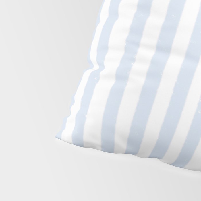 Light Blue Stripes Pillow Sham Gallery Image 4