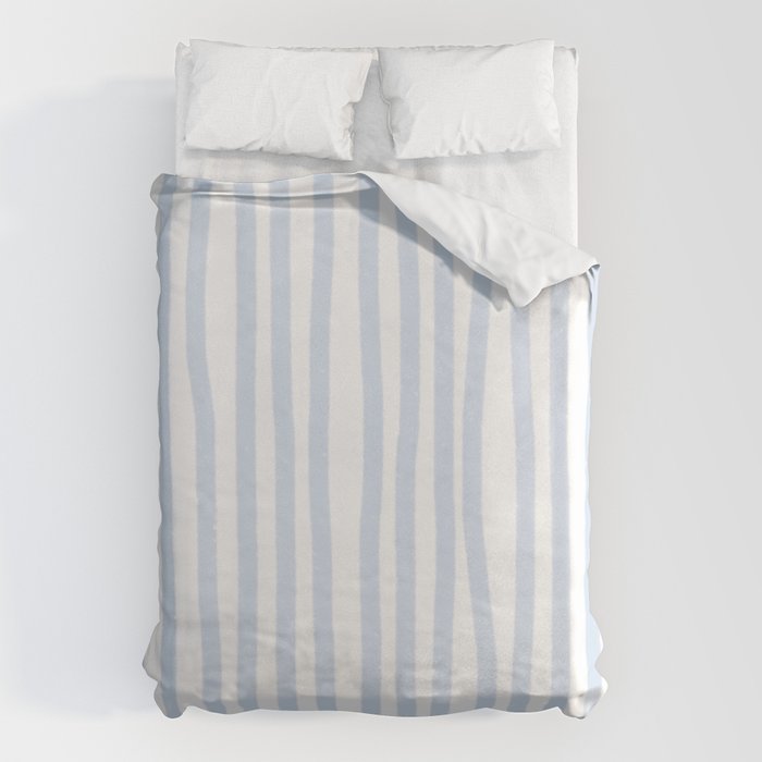 Light Blue Stripes Duvet Cover Gallery Image 6