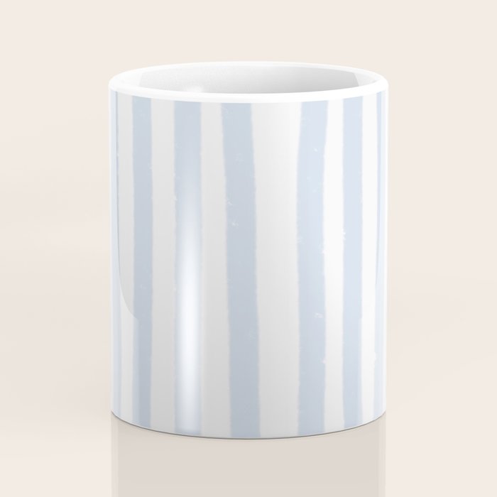 Light Blue Stripes Coffee Mug Gallery Image 4
