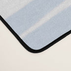 Light Blue Stripes Desk Mat Gallery Image 4
