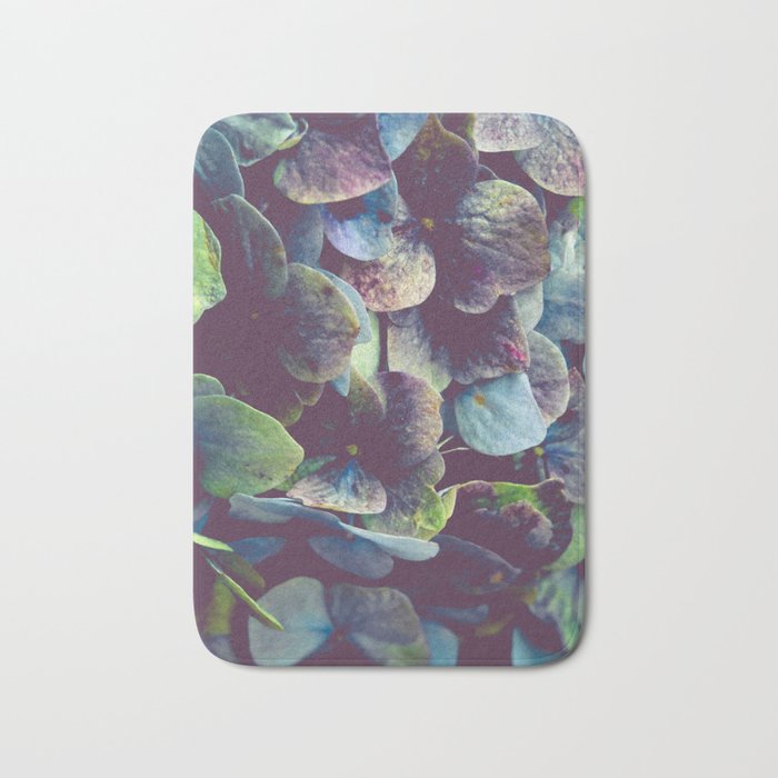 Hydrangea Botanical 1 Bath Mat Gallery Image 1