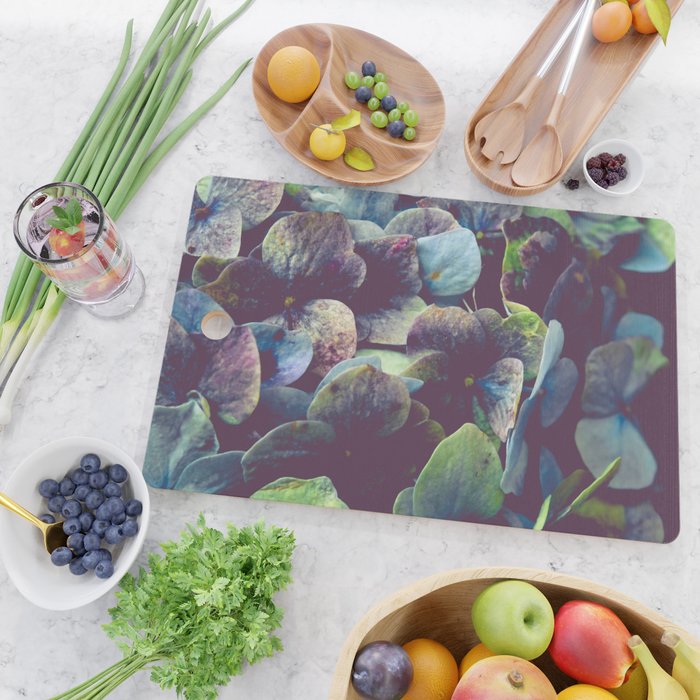 Hydrangea Botanical 1 Cutting Board Gallery Image 2